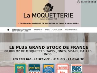 lamoquetterie.fr website preview