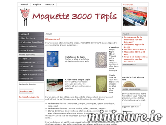 moquette3000.com website preview