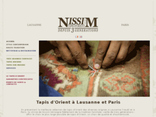 nissim.fr website preview