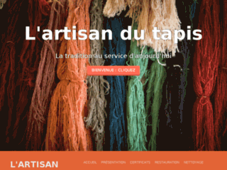 l-artisan-du-tapis.fr website preview