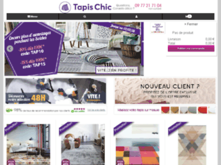 tapis-chic.com website preview