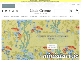 littlegreene.fr website preview