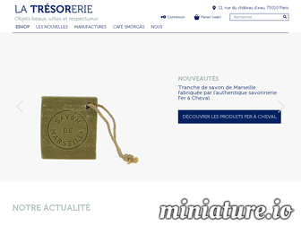 latresorerie.fr website preview