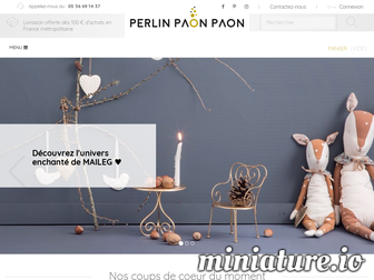 perlinpaonpaon.com website preview