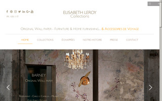 elisabeth-leroy-collections.com website preview