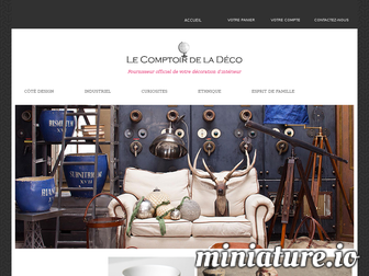 lecomptoirdeladeco.fr website preview