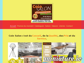 coinsalon.fr website preview