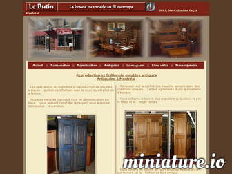 reproduction-meuble-antique.com website preview