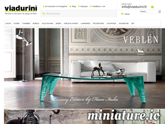 viadurini.fr website preview