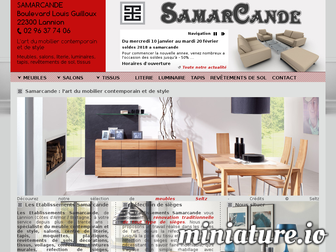 samarcande-lannion.fr website preview