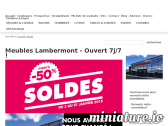 lambermont.be website preview