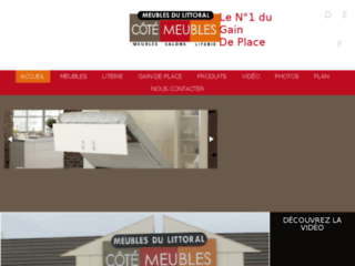 meubles-du-littoral.fr website preview