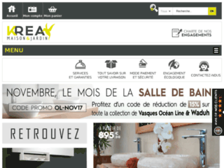 krea.fr website preview