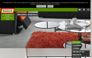 meubles-andrieux.fr website preview