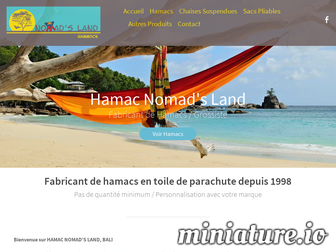 hamac-nsl.fr website preview
