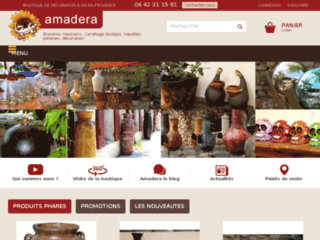 amadera.com website preview