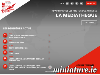 minitransat.fr website preview