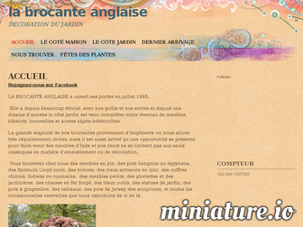 labrocanteanglaise.com website preview