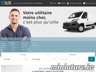 utilitaire.elite-auto.fr website preview