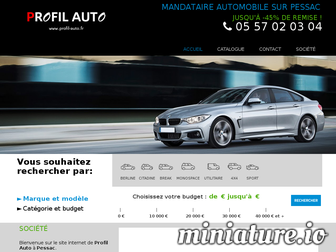 profil-auto-import.fr website preview