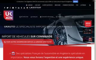 ukauto.fr website preview