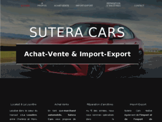 suteracars.be website preview