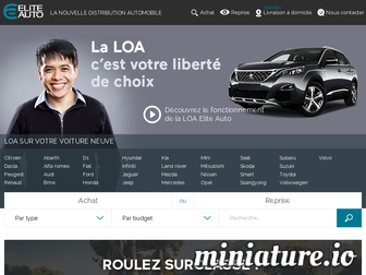 leasing.elite-auto.fr website preview