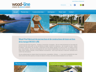 wood-line.fr website preview