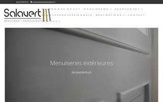 menuiseriesalavert.fr website preview