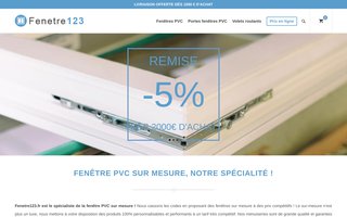 fenetre123.fr website preview