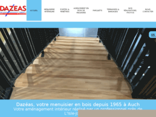 dazeas.fr website preview
