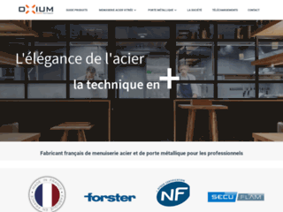 oxium.fr website preview