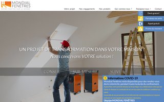 mondialfenetres.fr website preview