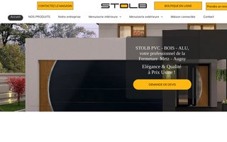 stolb-menuiserie.fr website preview