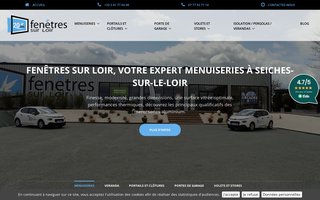 fenetres-sur-loir.com website preview