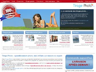 tirage-photo.com website preview