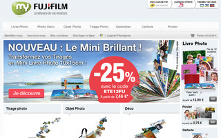 myfujifilm.fr website preview