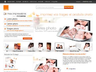 photo.orange.fr website preview