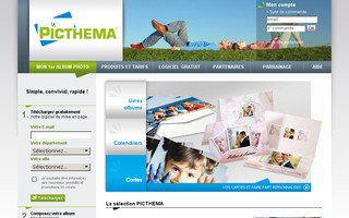 picthema.fr website preview