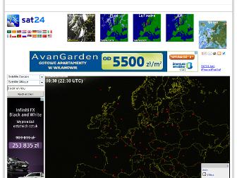 sat24.com website preview