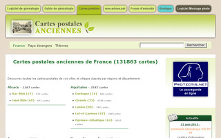 cartes-postales-anciennes.com website preview