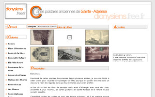 dionysiens.free.fr website preview