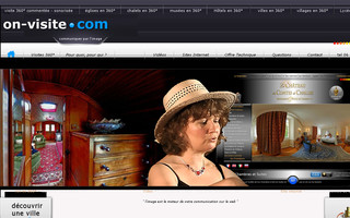 on-visite.com website preview