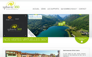spheric360.fr website preview