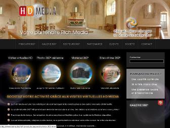 hdmedia.fr website preview