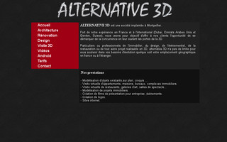 alternative-3d.com website preview