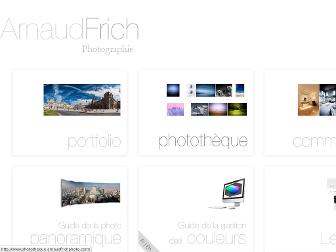 arnaudfrichphoto.com website preview