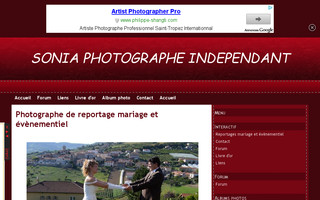 soniamarianelli.e-monsite.com website preview