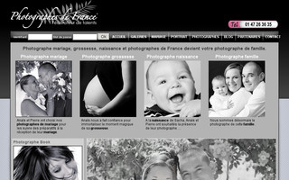 photographesdefrance.com website preview