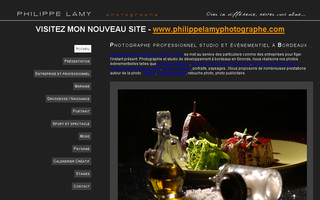 philippelamy.fr website preview